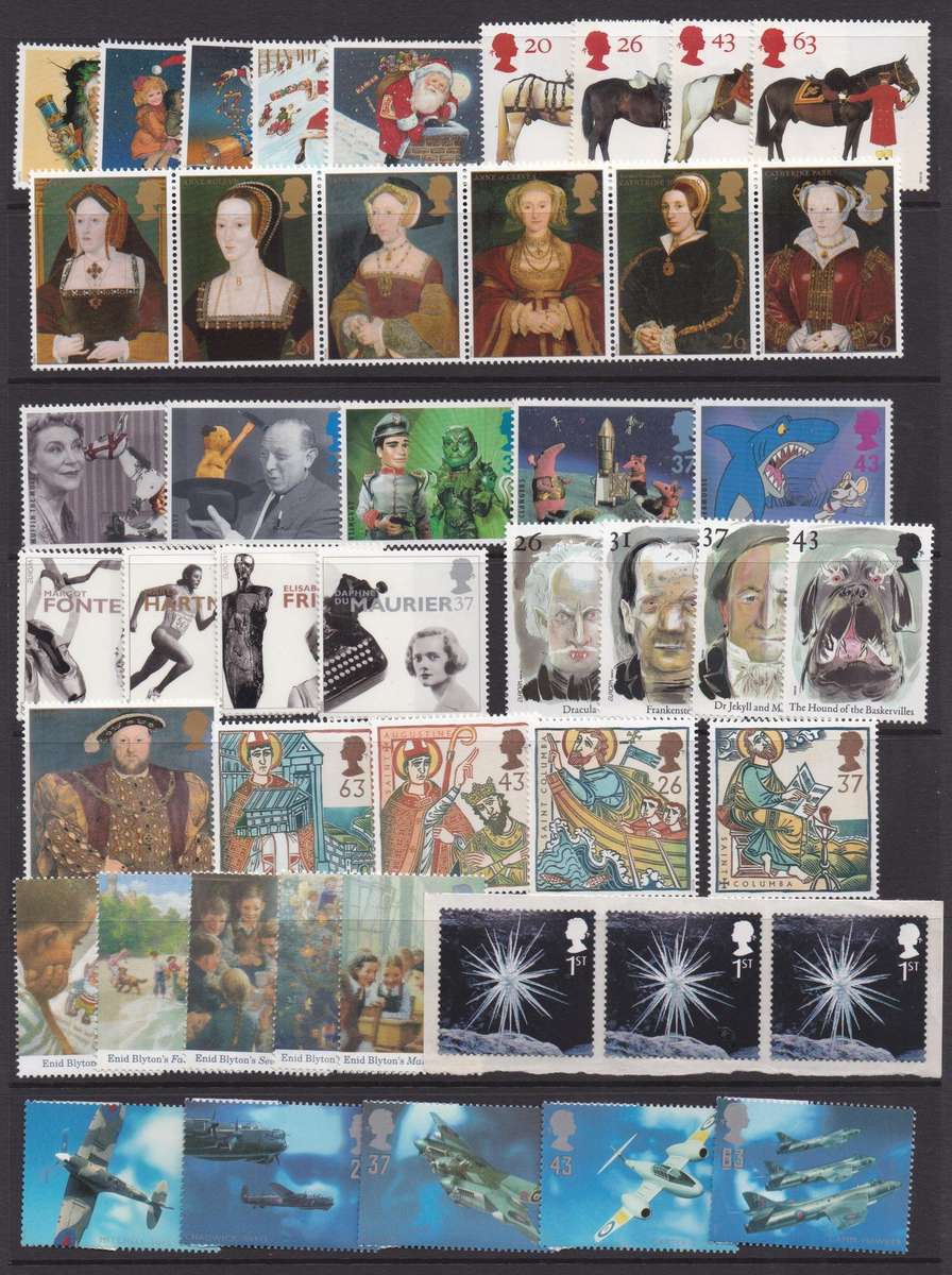 Great Britain Mint Estate Lot of very fine unmounted sets including booklets and miniature sheets