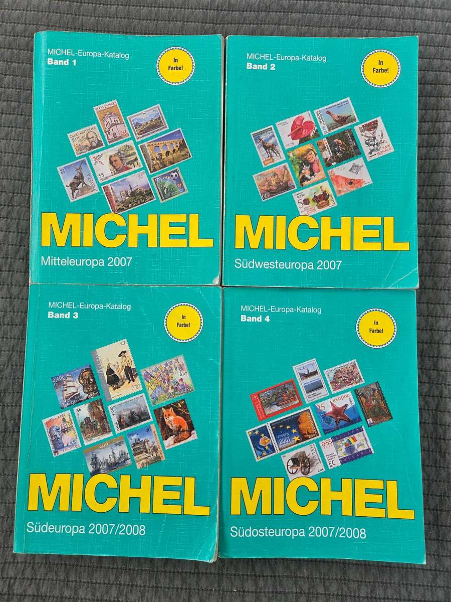 Michel Europe  complete set of 7 catalogues
