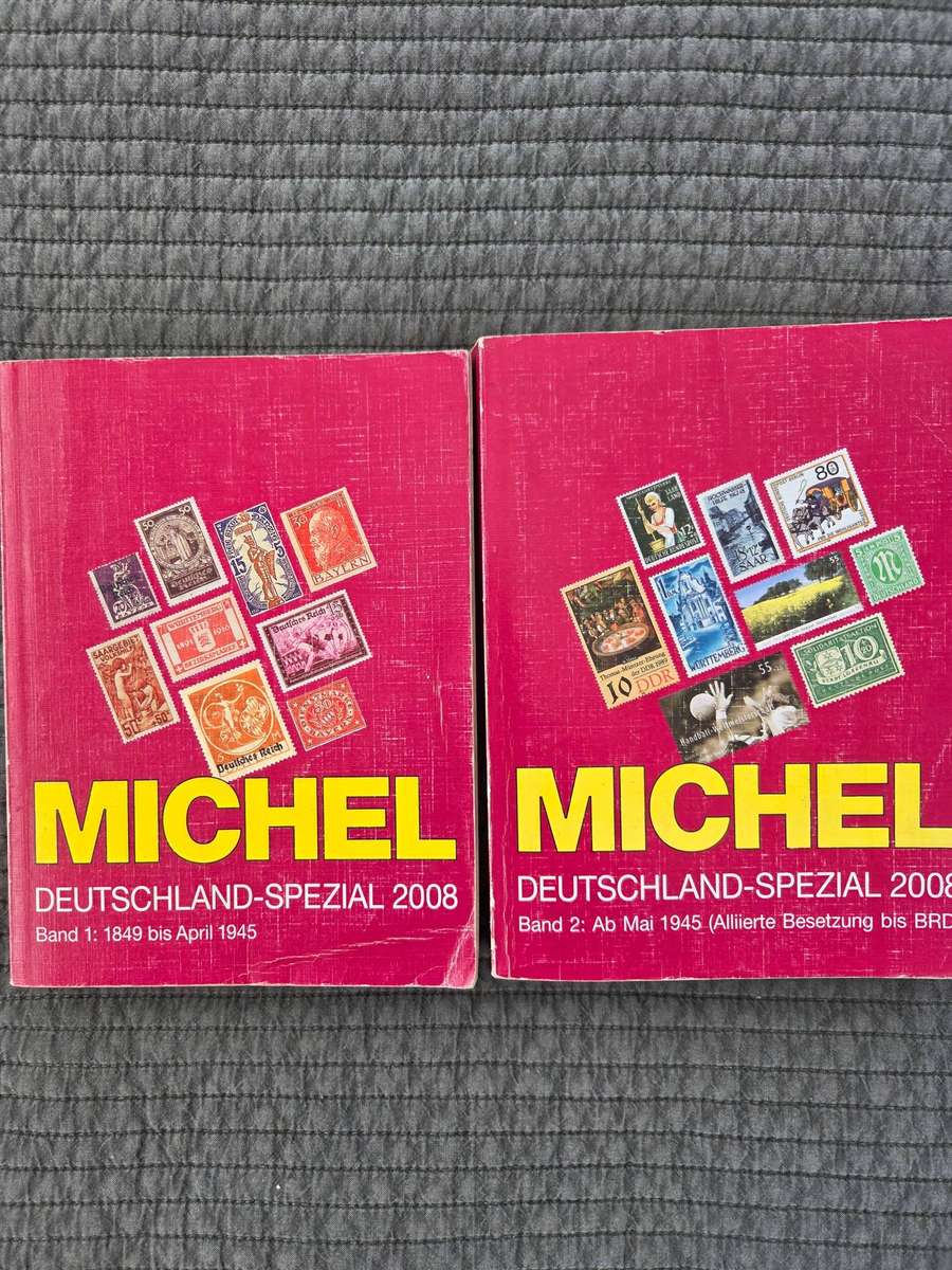 Michel Germany Specialized  complete set of 2 catalogues