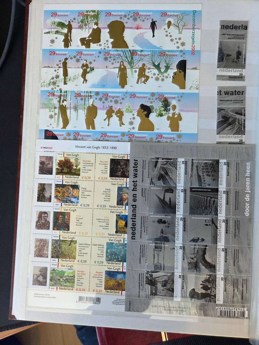 Netherlands Collection in 3 large stock books with strong modern period very fine mint