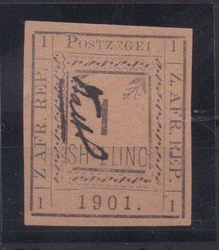 Transvaal - Pietersburg 1901 1s R 3/4 very fine mint