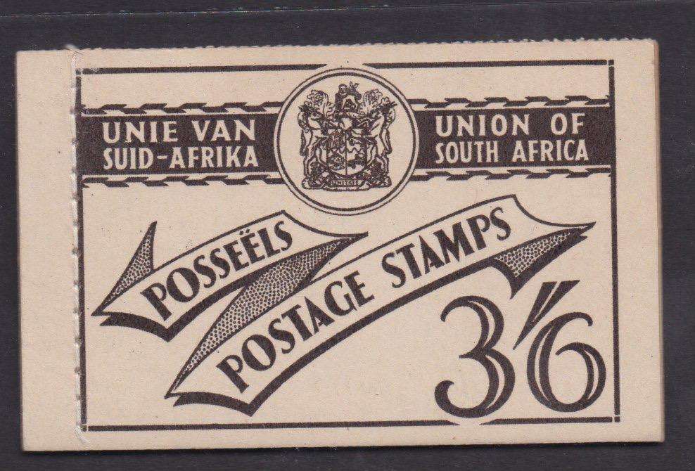 South Africa Booklets 1951 3/6d complete booklet very fine