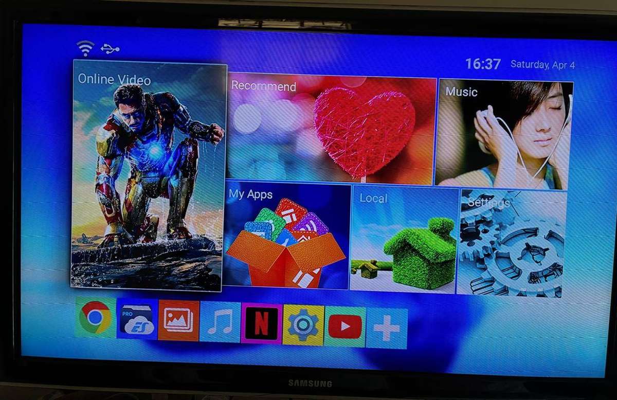Q96 X1 4KUtra HD Set-Top Box 2GB RAM + 16GB Storage