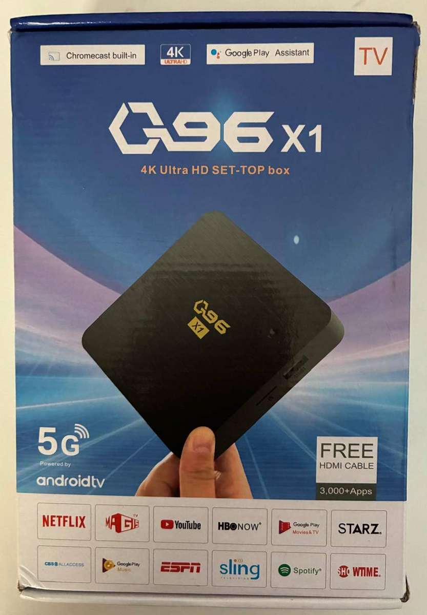 Q96 X1 4KUtra HD Set-Top Box 2GB RAM + 16GB Storage