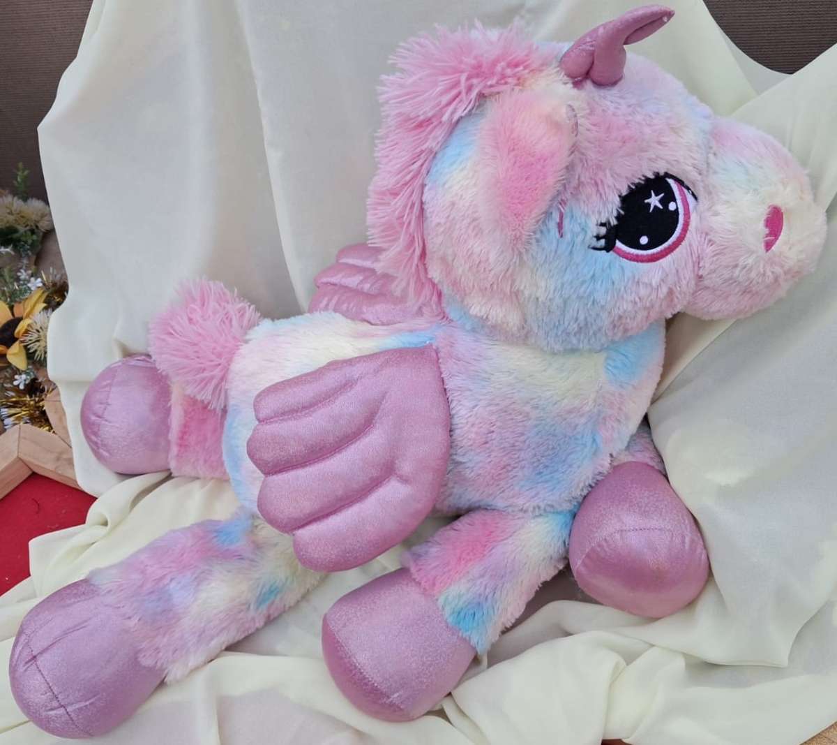 Plush Large Rainbow Unicorn