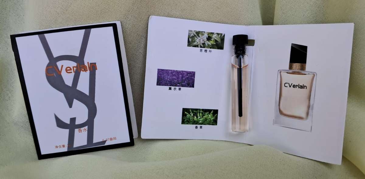 CVerlaln Perfume Sample 2ml - Lavender and Orange Blossom