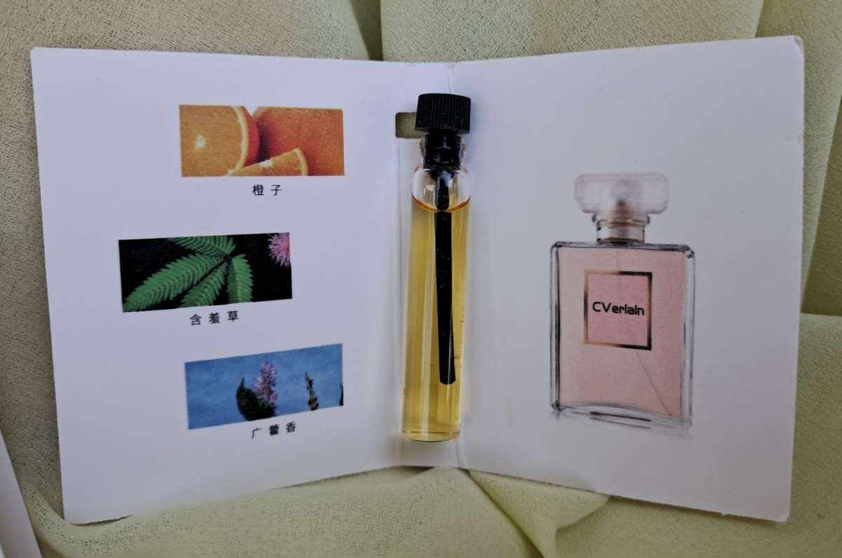 CVerlaln Perfume Sample 2ml - Orange, Mimosa and Patchouli