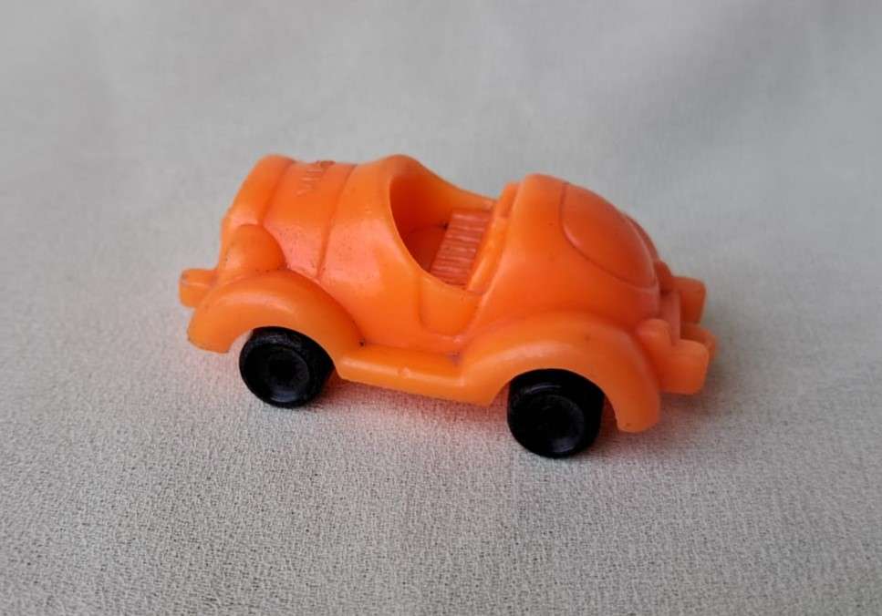 Orange Plastic 'Noddy' Car