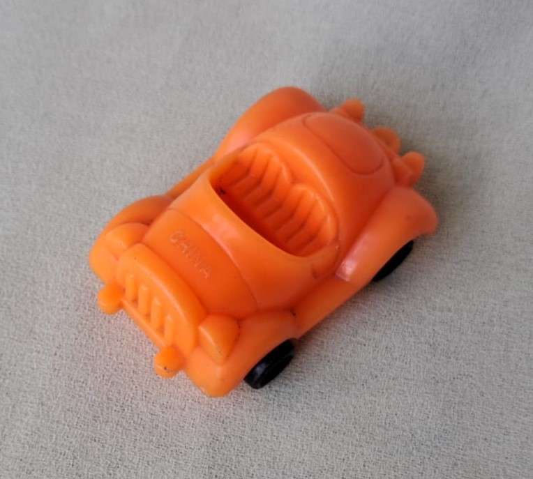 Orange Plastic 'Noddy' Car