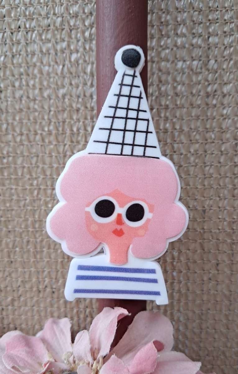 Fridge Magnet - Ice Cream Lady