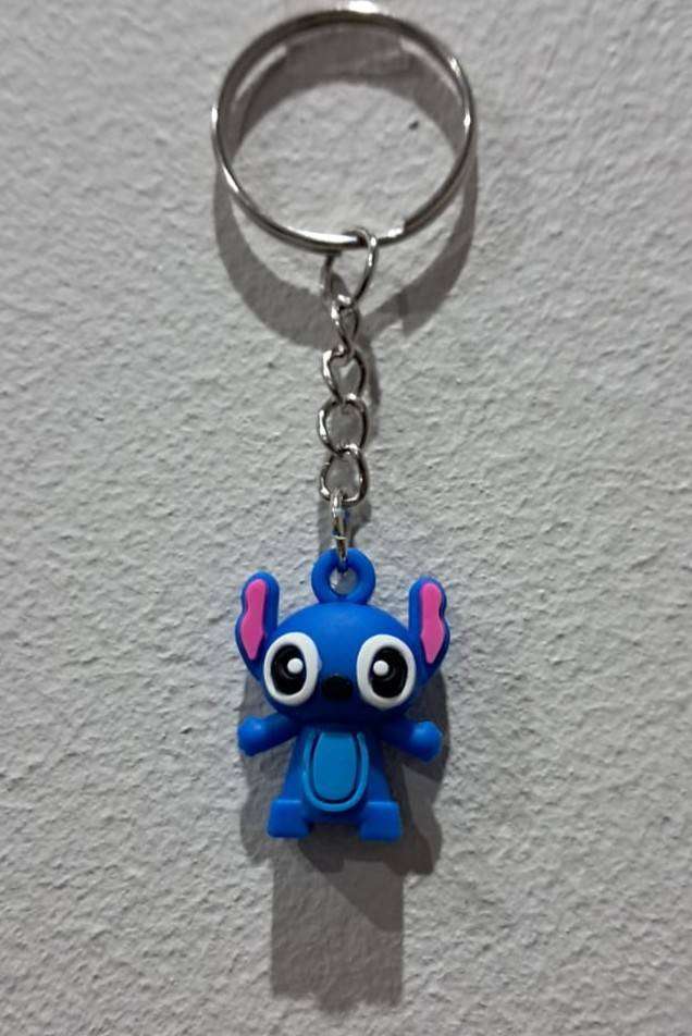 Disney Stitch Rubber Keyring