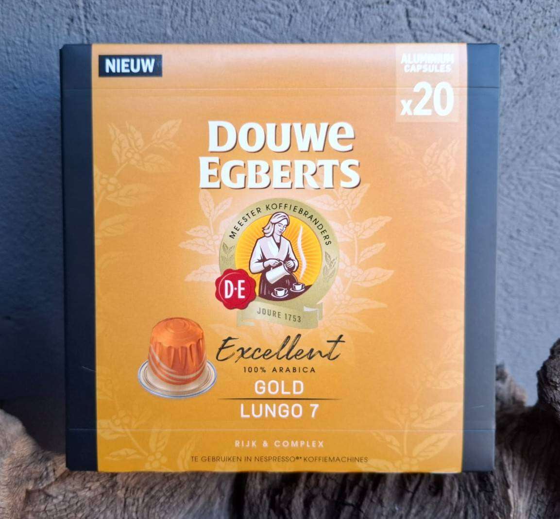 SPECIAL Douwe Egberts Excellent Gold Coffee Capsules 20s