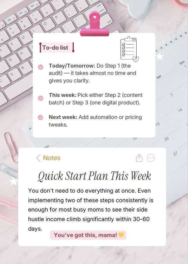 5 Easy Steps to Double their Side Hustle income