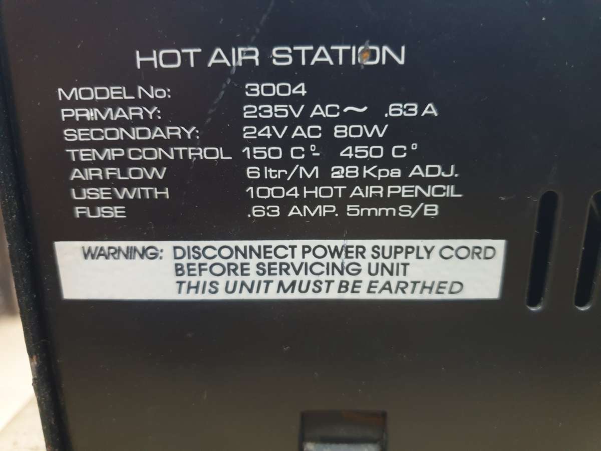 magnum Hotair station model 3004