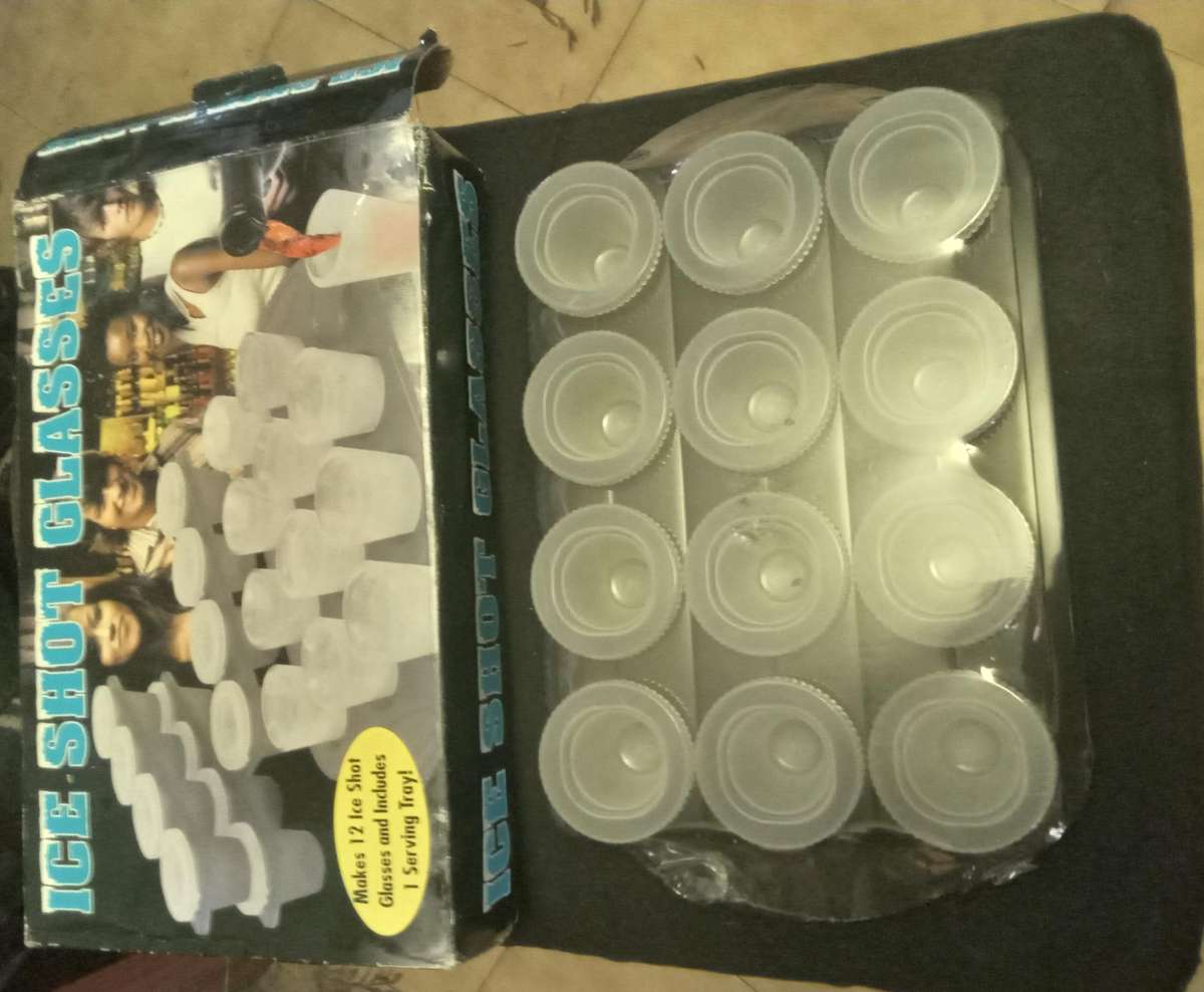 Ice shot glasses