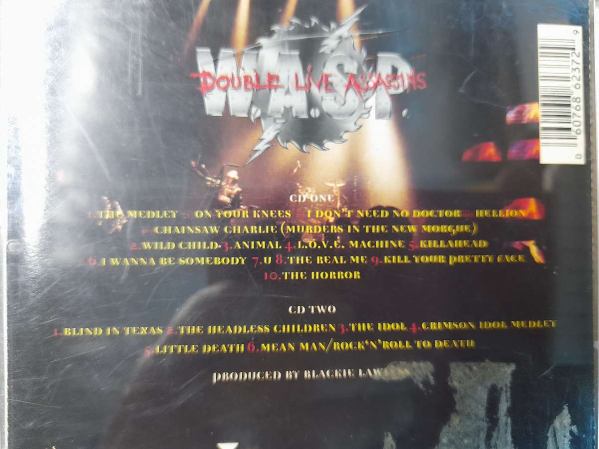 WASP - Double Live Assassins