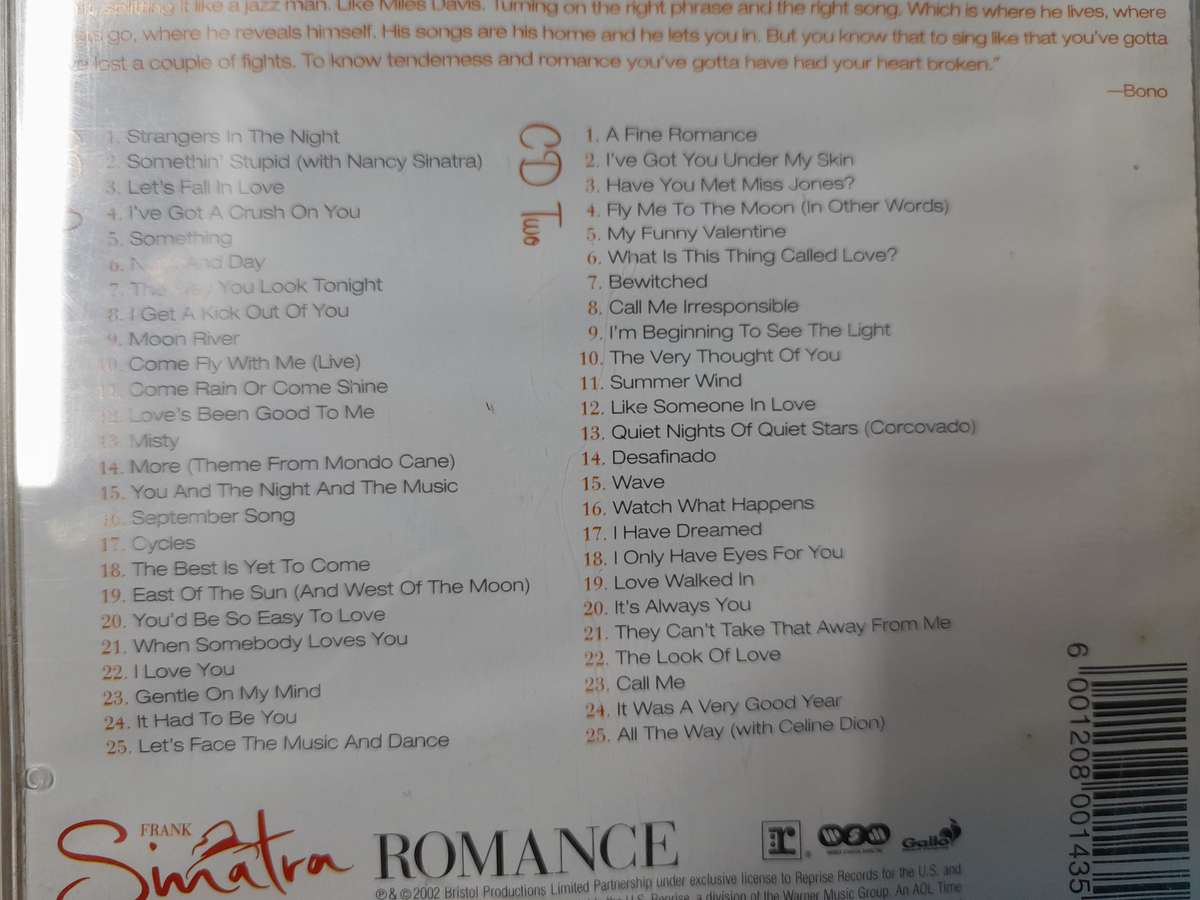 Frank Sinatra - Romance (Double CD)