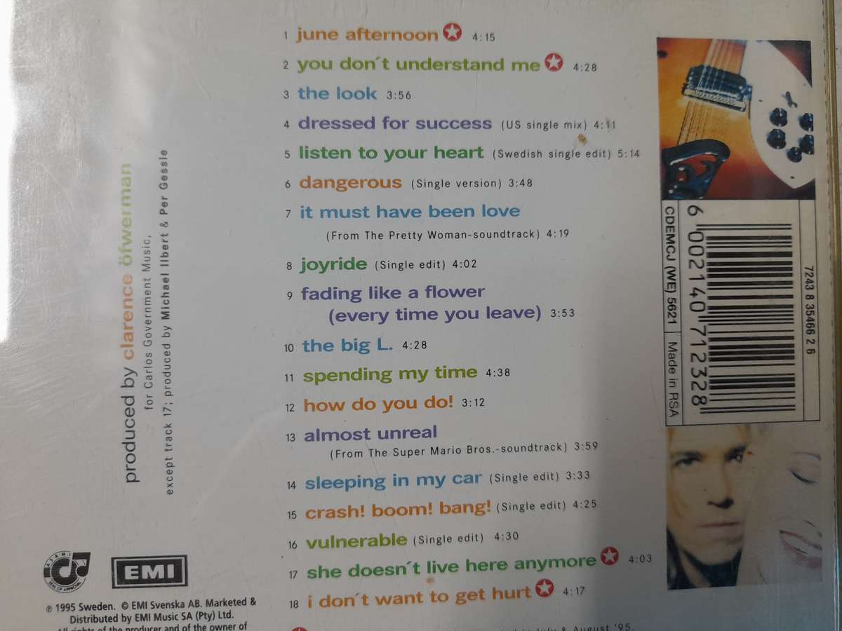 Roxette - Greatest Hits