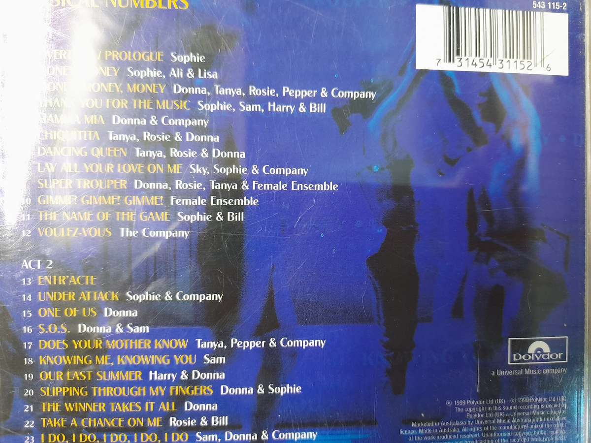 Mamma Mia - Soundtrack