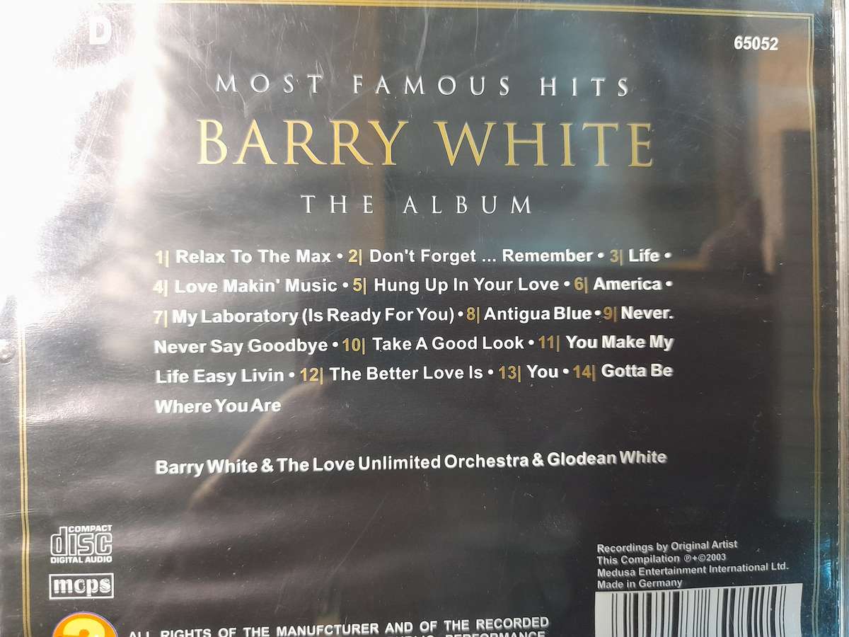 Barry White - The Album CD2