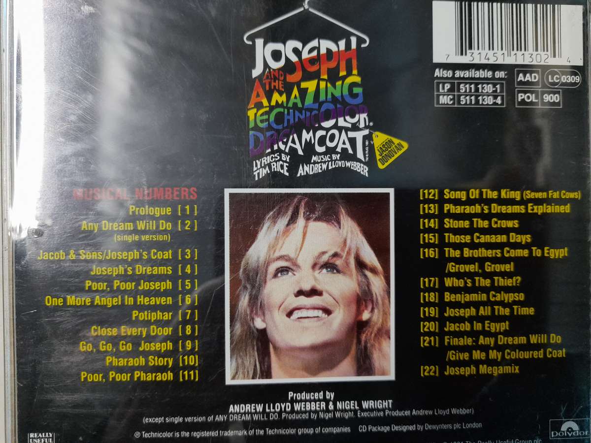 Andrew Lloyd Webber - Joseph and the amazing Technicolor Dreamcoat