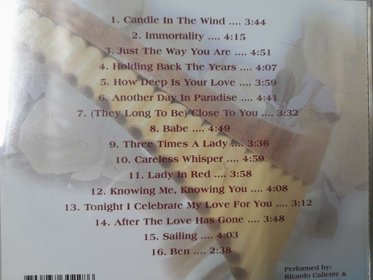 Panpipes Play Love Songs