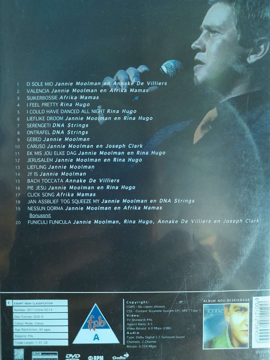 DVD: Jannie Moolman en Vriende