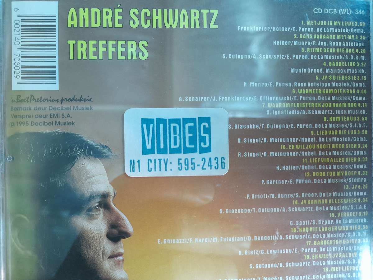 Andre Schwartz - Treffers