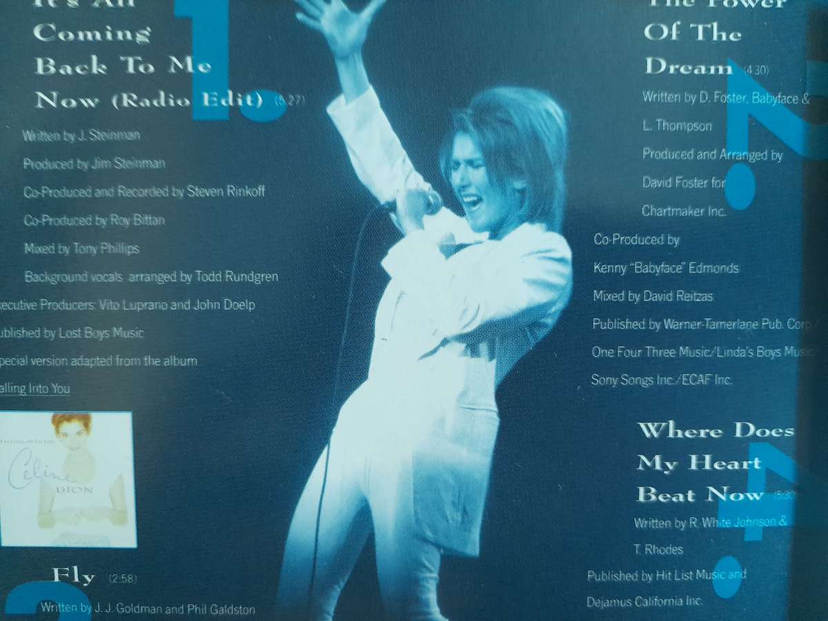 Celine Dion - Its all coming back to me now (Single)