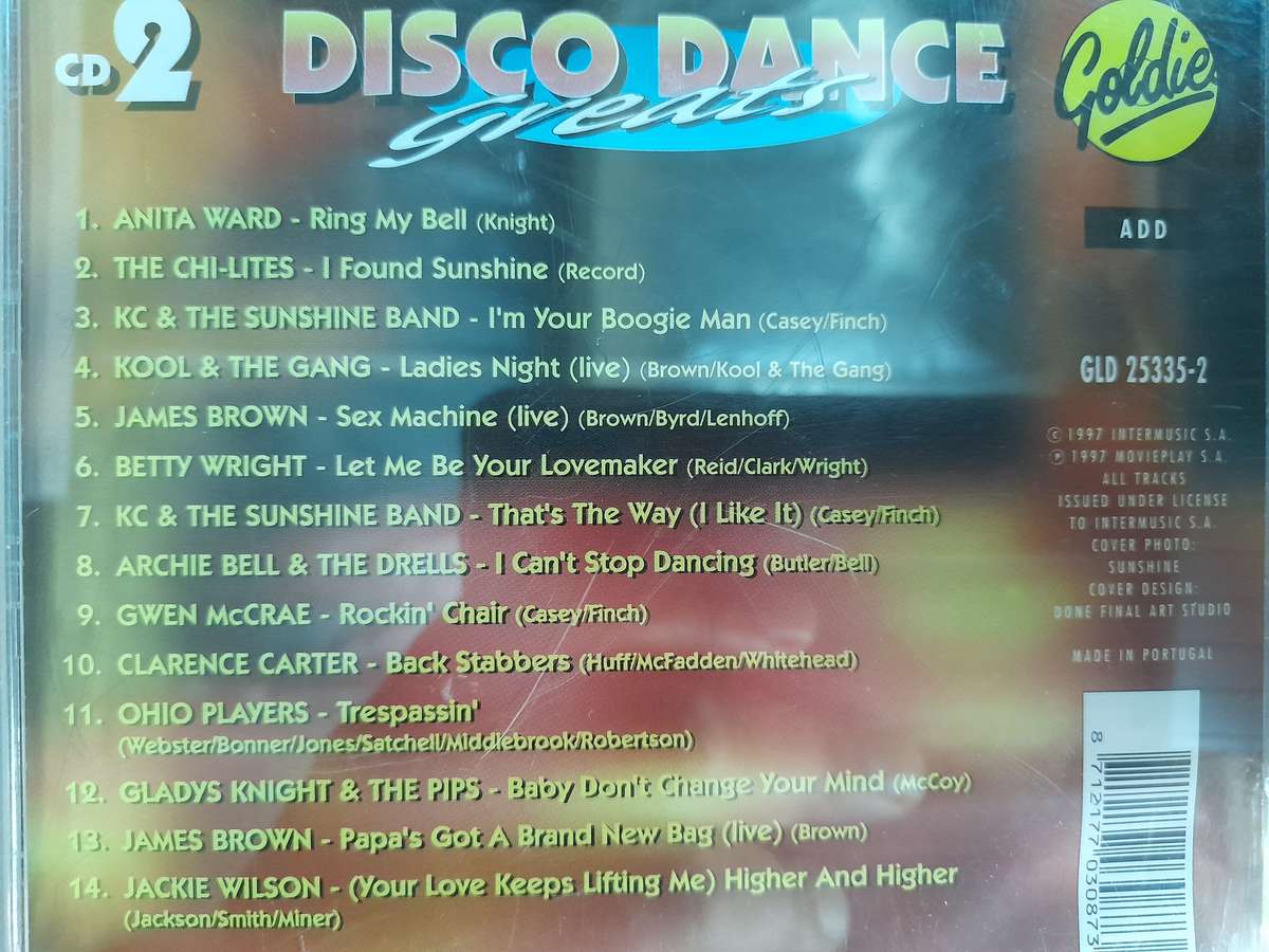 Disco Dance Greats - CD2
