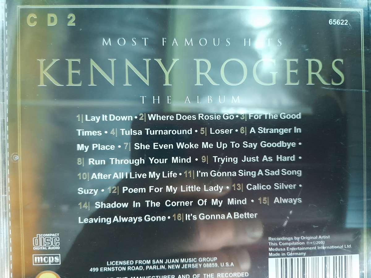 Kenny Rogers - Most Famous Hits CD2