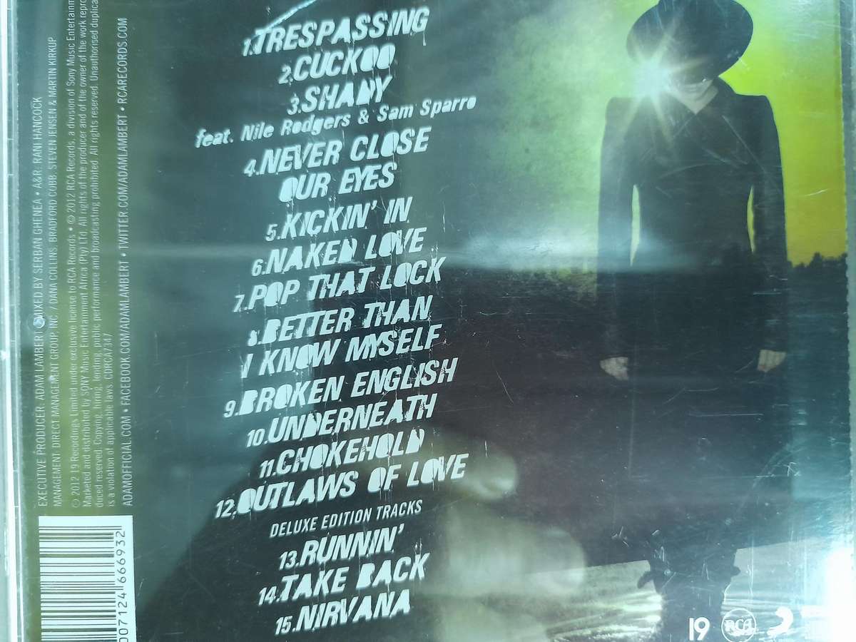 Adam Lambert - Trespassing