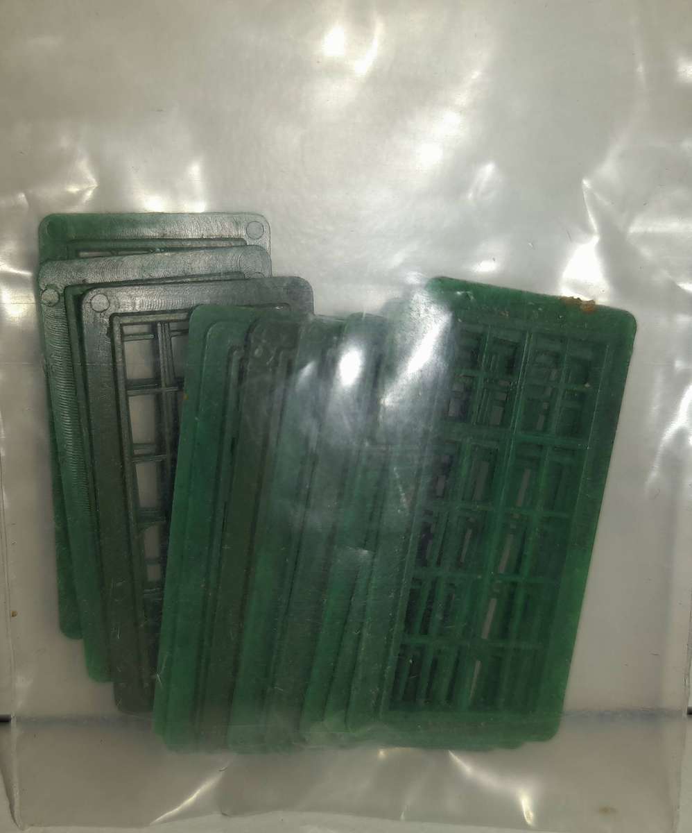 Railway: 24 Pane Window X 11 (HO Scale)