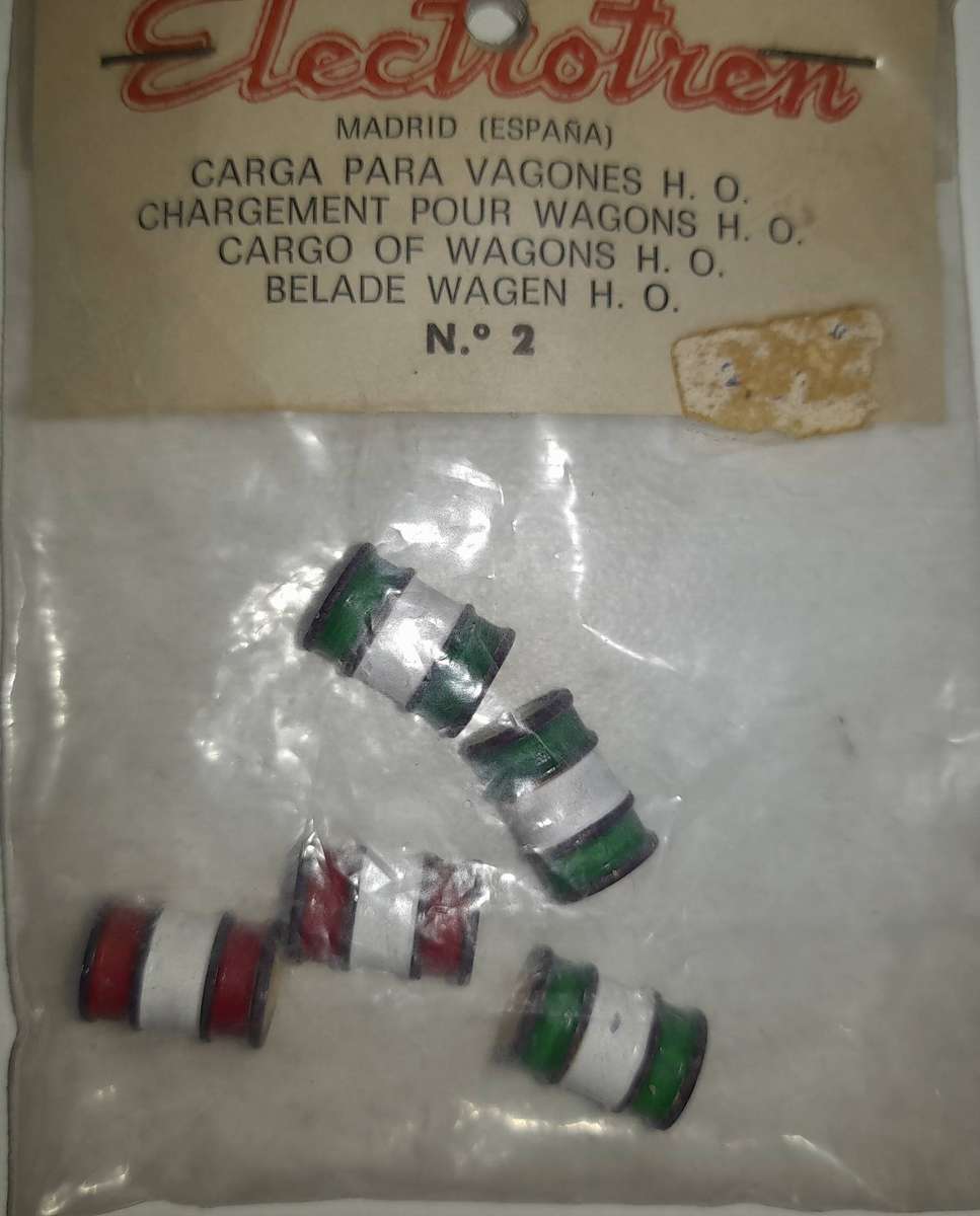 Railway: Barrels - Cargo (HO Scale)