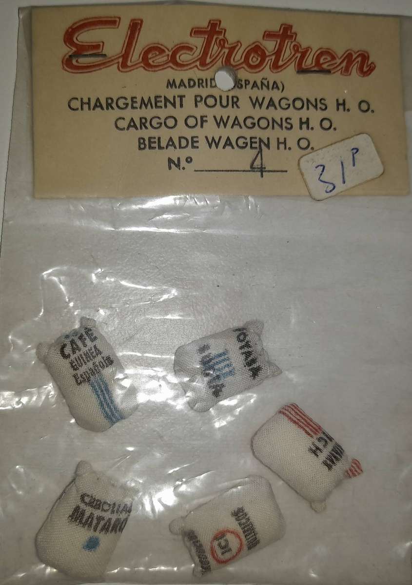 Railway: Flour Bags - Cargo (HO Scale)