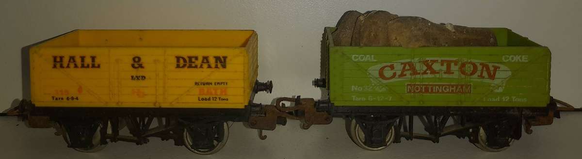 Railway: Open Wagon X 2 (HO Scale)