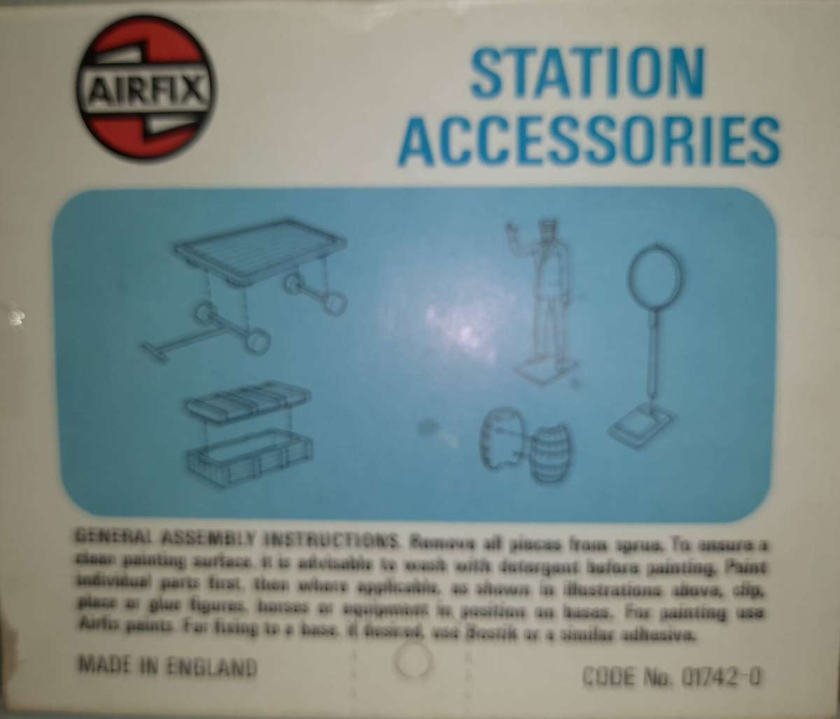 Railway: Accessories - Station Accessories (HO Scale)