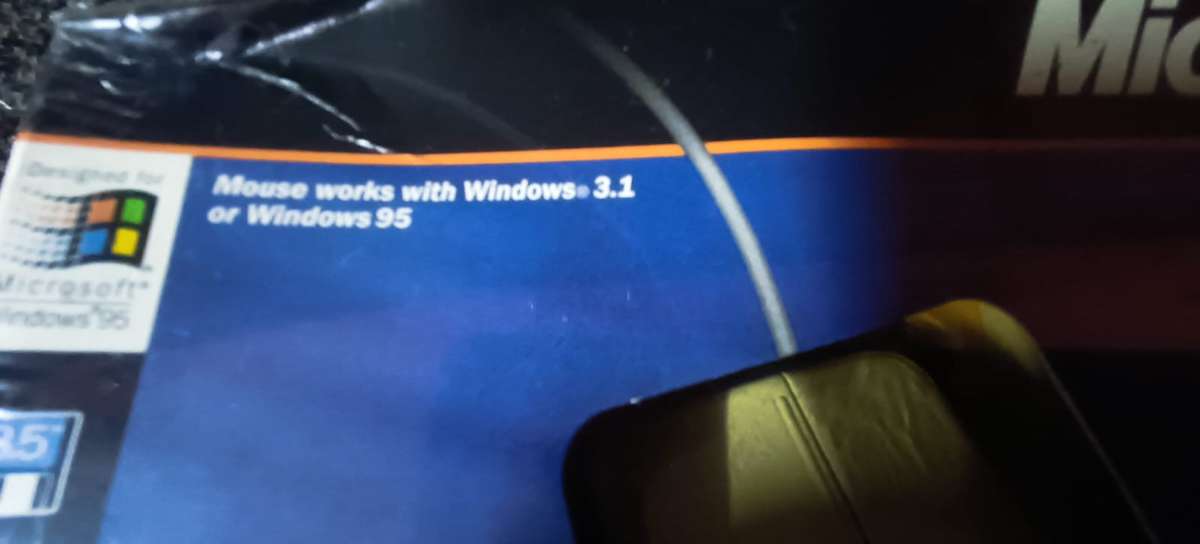 Vintage Microsoft Mouse Windows 3.1/95