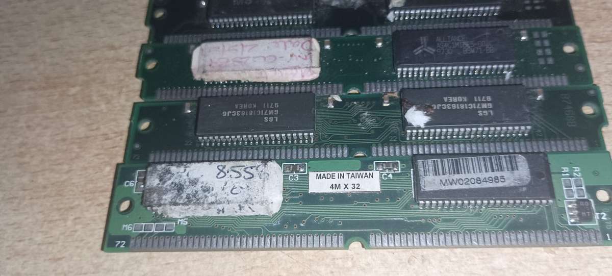 Old Vintage RAM computer modules