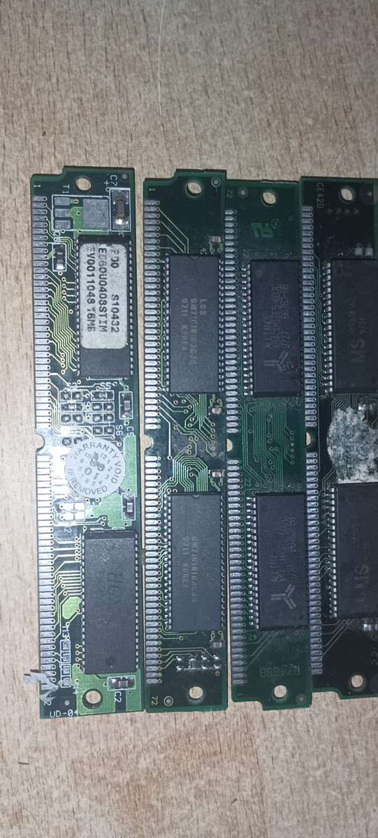 Old Vintage RAM computer modules