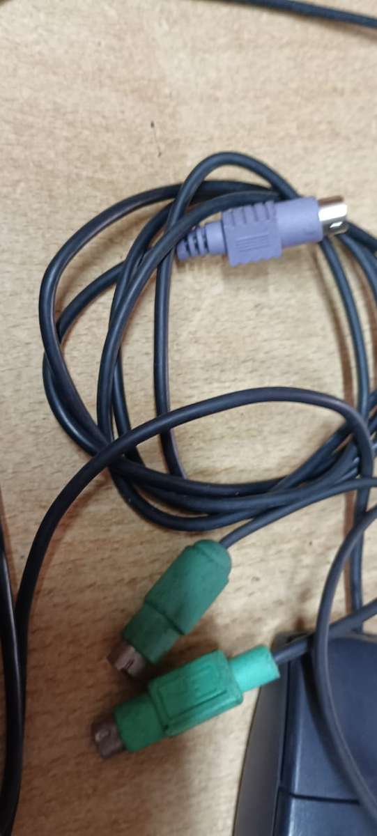 PS2 Keyboard and ball mouse x 2