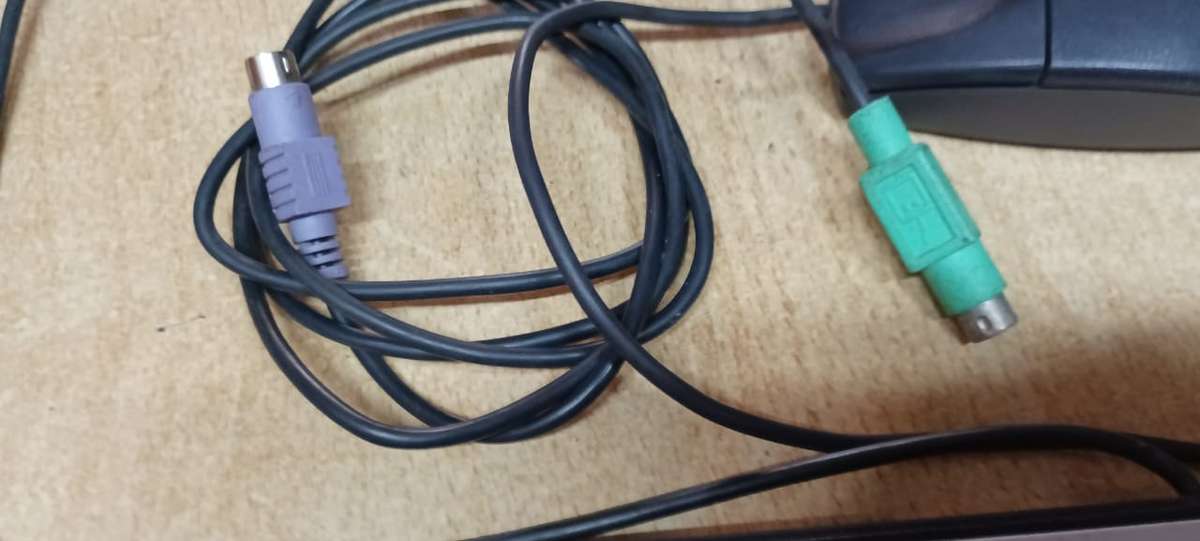 PS2 Keyboard and ball mouse x 2