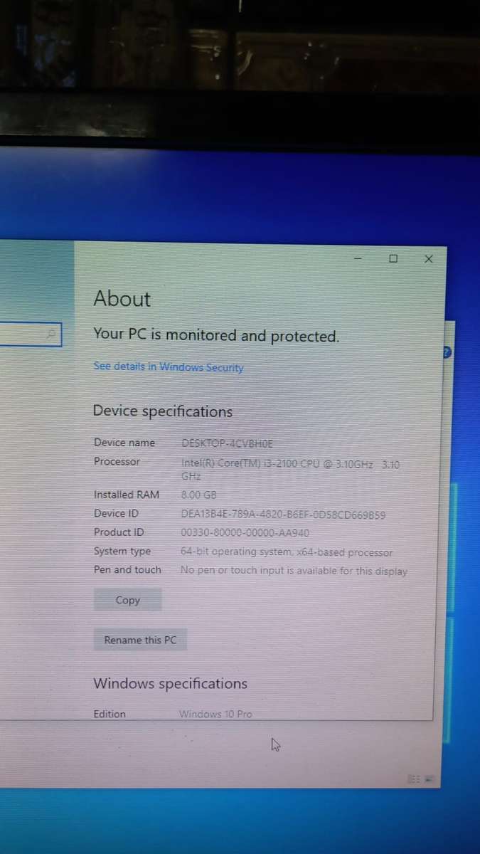 Desktop Core i3 2nd gen with Nvidia Geforce 620 graphics card