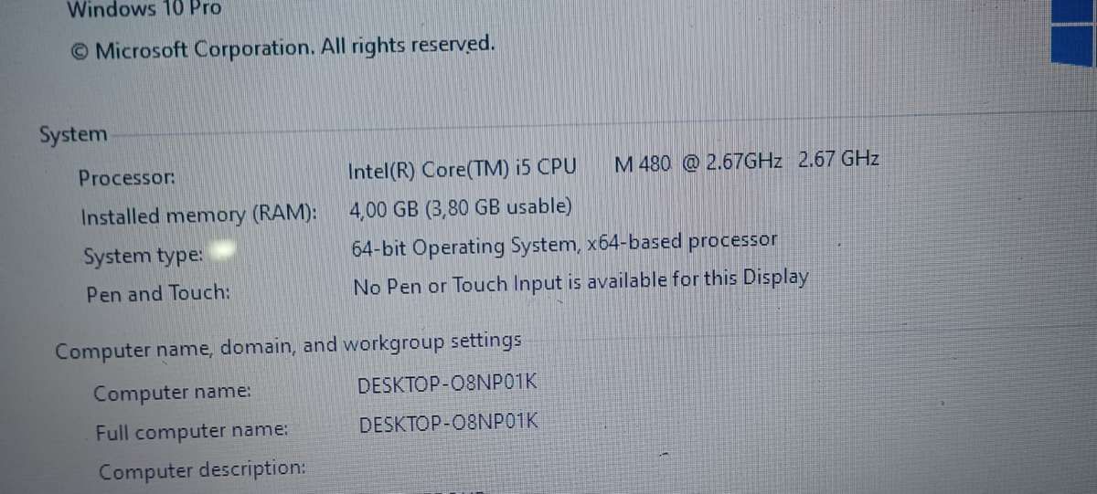Laptop LG C500 I5 CPU