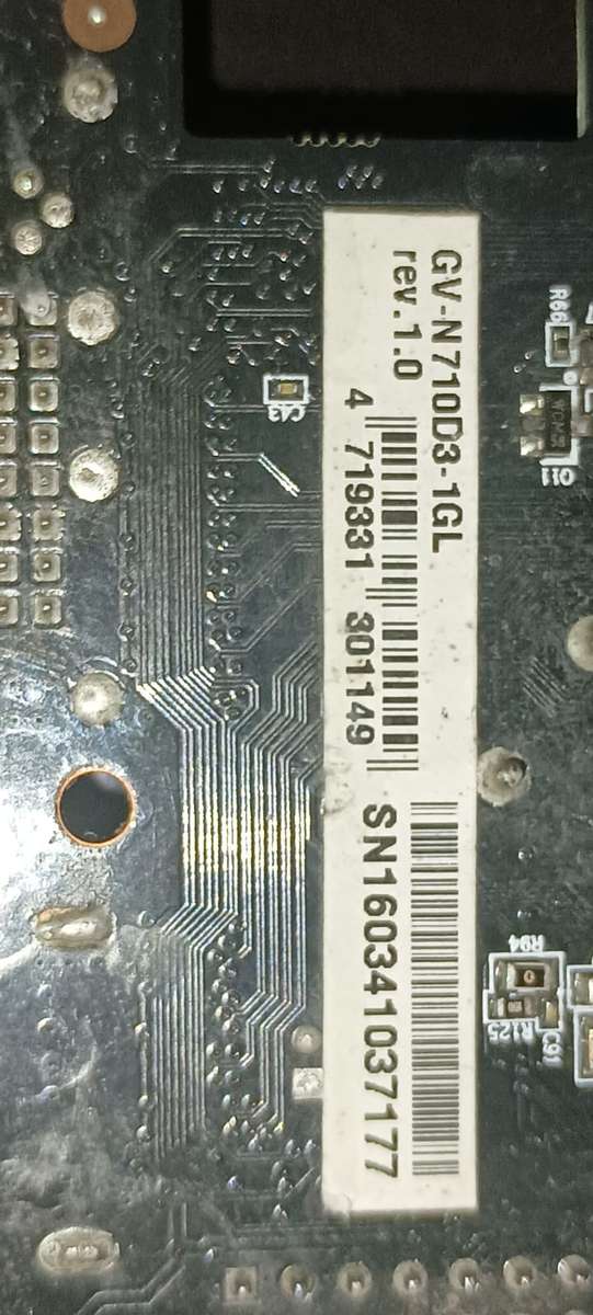 Nvidia Geforce GT710  1 gig card