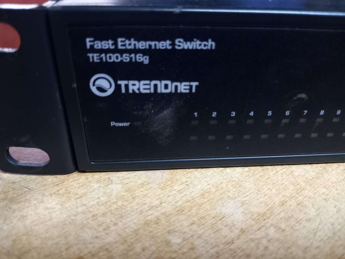 Network cameras and switch AS IS