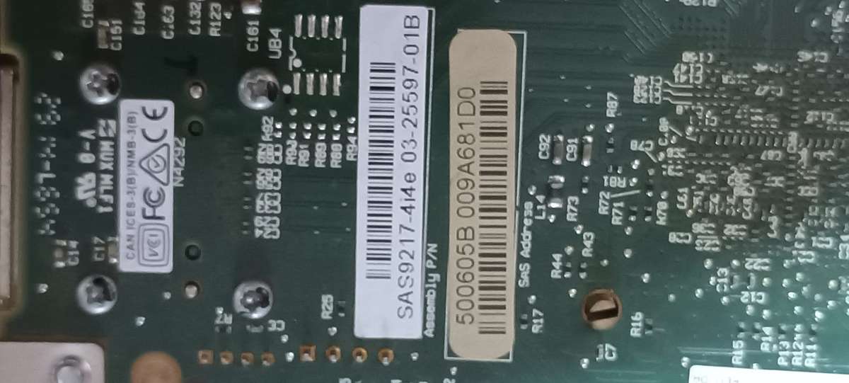 HP 9217-4i4e-HP- FH PCIe-x8 RAID Controller