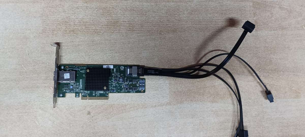 HP 9217-4i4e-HP- FH PCIe-x8 RAID Controller