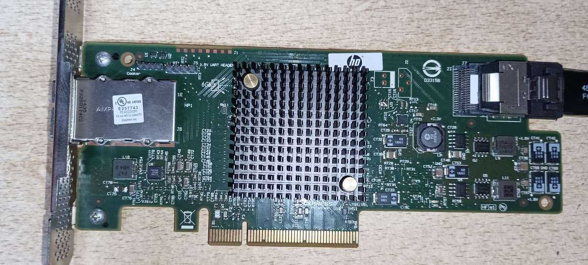 HP 9217-4i4e-HP- FH PCIe-x8 RAID Controller