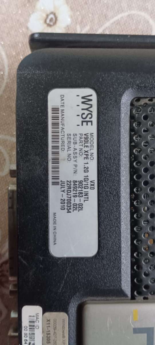 WYSE Computer with PS2 keyboard and mouse